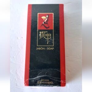 Myrurgia Maja Jabon Savon Soap Spain 3 Wrapped Round Bars NIB 5.2 Oz. Each